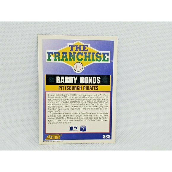 Pittsburgh Pirates 5 Baseball Card Bundle Score 91,The Franchise & Rifleman - Picture 6 of 12